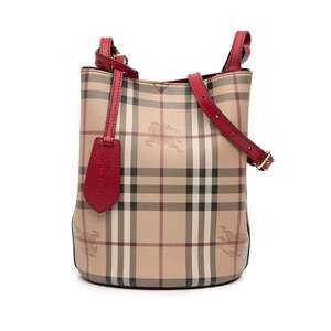 Burberry Lorne Bucket Bag Haymarket #233021B84B